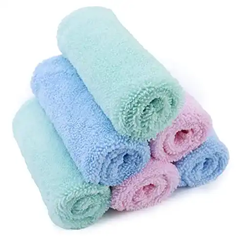 Mikrofaser-Waschlappen Polyte für Babys – hypoallergen und fusselfrei