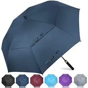 Zomake Golfschirm – Sturmfester XXL Regenschirm für Golfer