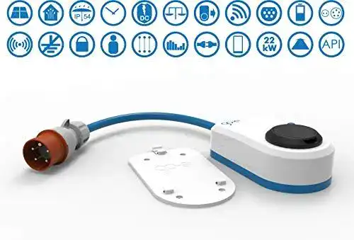 Go-e Wallbox 22 kW – Einstellbares Ladegerät für Elektrofahrzeuge