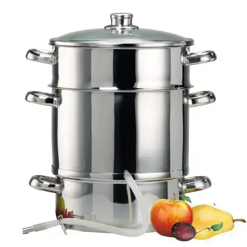 Dampfentsafter ELO Testrut 292033 Fruchtentsafter, Edelstahl