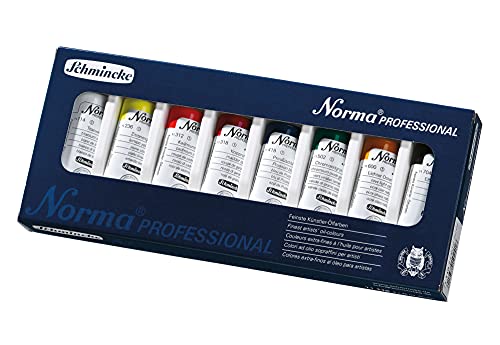 Schmincke Ölfarben Norma Grundsortiment 8 x 35 ml