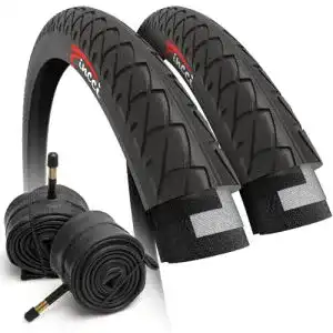 MTB Reifen Fincci Set 26 x 2,125 Zoll mit Schläuchen