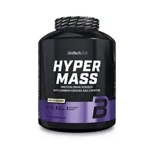 Biotech USA Hyper Mass – Mass Gainer mit Protein und Kohlenhydraten, 2,27 kg, Vanille
