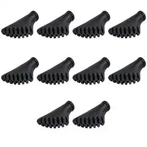 Nordic Walking Pads Crestgolf 10 Stück Gummifuß für Trekkingstöcke