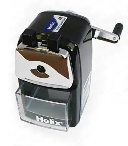 Anspitzer mit Kurbel von Helix in Schwarz