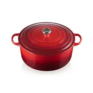 Le Creuset Signature Gusseisen-Bräter mit Deckel, Ø 34 cm