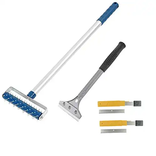 Tapetenigel Saekulum Tapetenentferner Set mit Stachelwalze