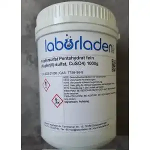 Kupfersulfat Pentahydrat 1kg für Labor und Kristallzucht