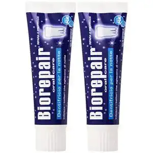 Biorepair Zahnpasta für mündliche Pflege 75 ml (2er Pack)