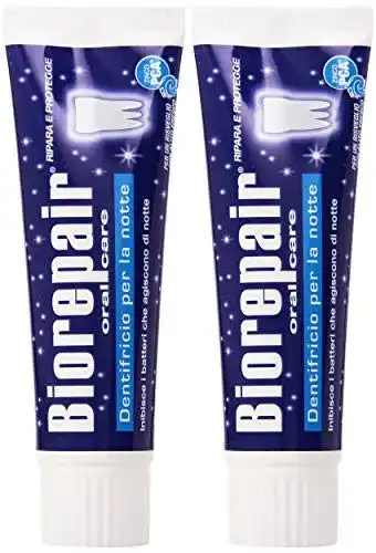 Biorepair Zahnpasta für mündliche Pflege 75 ml (2er Pack)