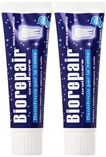 Biorepair Zahnpasta für mündliche Pflege 75 ml (2er Pack)