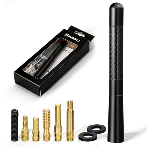Bingfu Universal Autoantenne für DAB und FM, kurze Dachantenne