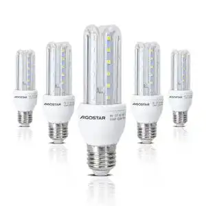 LED E27 9W Leuchtmittel von Aigostar ersetzt 60W Glühlampe