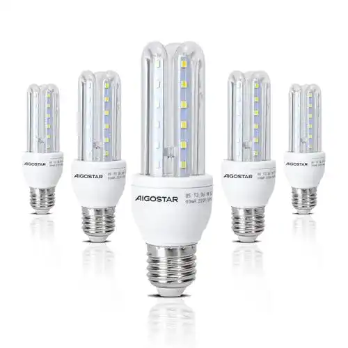 LED E27 9W Leuchtmittel von Aigostar ersetzt 60W Glühlampe