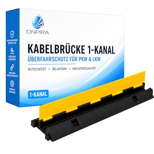Kabelbrücke Onpira 1-Kanal Überfahrschutz für Kabel und Schläuche
