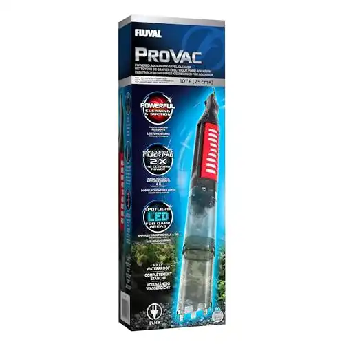 Mulmsauger Fluval Pro Vac – Elektrischer Bodengrundreiniger für Aquarien