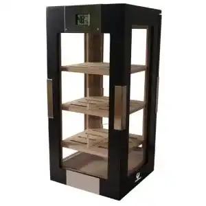 Germanus Zigarren Humidor Turricula mit Digital Hygrometer