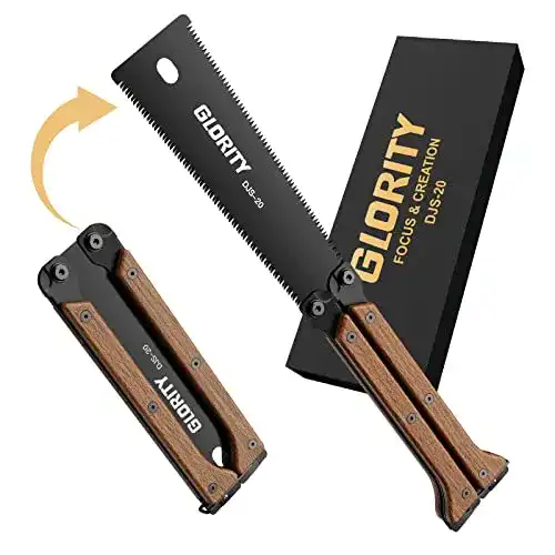 Japansäge Glority klappbar 140mm mit Doppelkanten