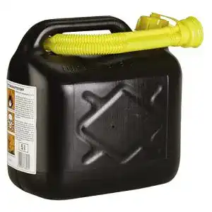 Benzinkanister 5 Liter aus Kunststoff von Unitec 73853