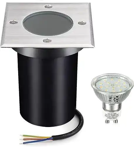 Bodeneinbaustrahler Bojim für den Außenbereich, IP67 wasserdicht