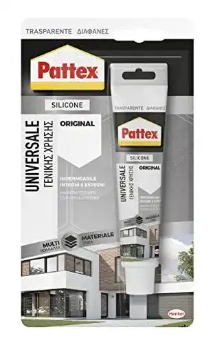 Pattex Universal Silikon 50 ml Hochwertiges Silikon für vielseitige Anwendungen