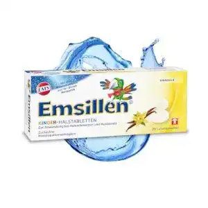 Halsschmerztabletten Emsillen für Kinder mit natürlichem Emser Salz