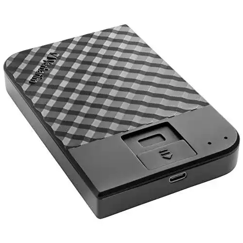 Verbatim Fingerprint Secure HDD 2.5 Zoll 2 TB USB 3.1 externe Festplatte