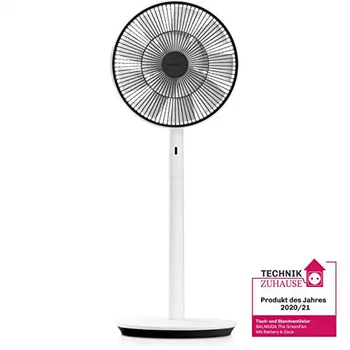 Ventilator BalmuDA The GreenFan Stand-/Tischventilator mit DC Motor