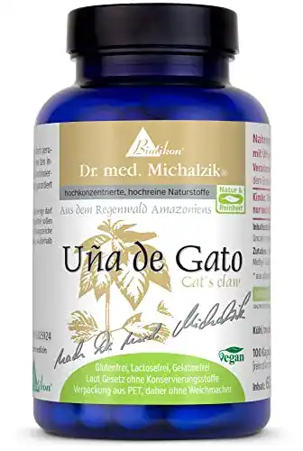 Katzenkrallen-Kapseln Biotikon Uña de Gato von Dr. med. Michalzik