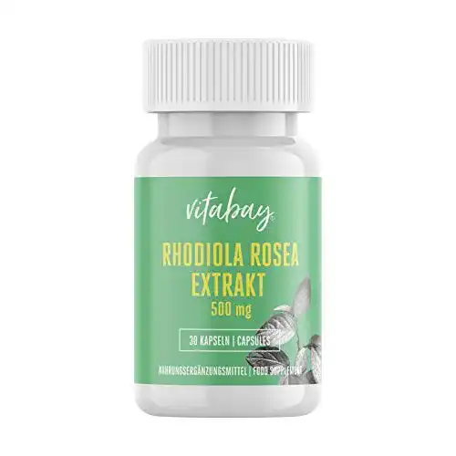 Rosenwurz Vitabay Rhodiola rosea 350 mg, 30 Kapseln