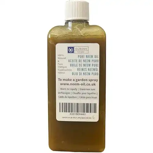 Neemöl Ourons 100 ml 100% reines Mehrzwecköl für Garten und Pflanzen