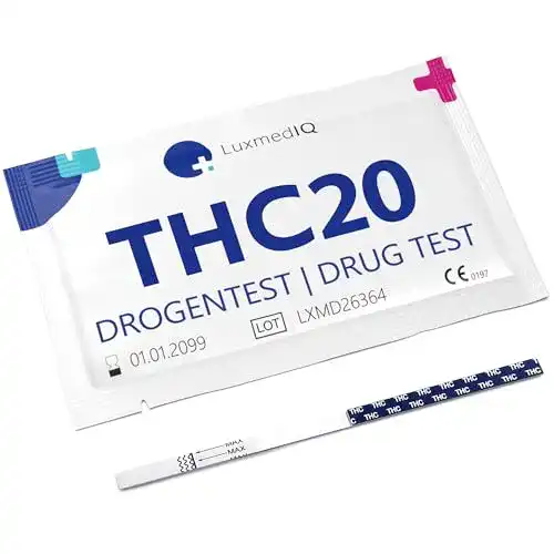 Drogentest THC Urintest 10x von Luxmediq – Schneller Nachweis von Cannabis