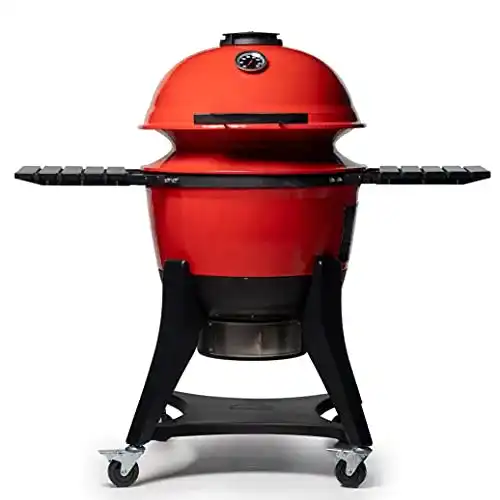 Keramikgrill Kamado Joe Kettle Joe Holzkohlegrill im Vergleich