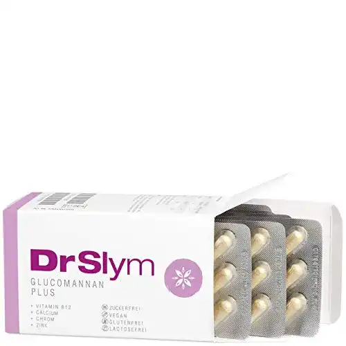 Appetitzügler DrSlym Glucomannan Plus 90 Kapseln