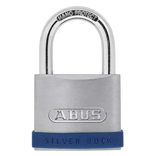 ABUS Vorhängeschloss Silver Rock 5/50 gl.-6504 für Innenräume