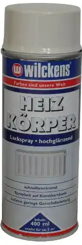 Heizkörper Sprühlack Wilckens, glänzend, weiß, 400 ml