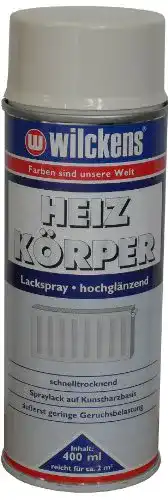 Heizkörper Sprühlack Wilckens, glänzend, weiß, 400 ml