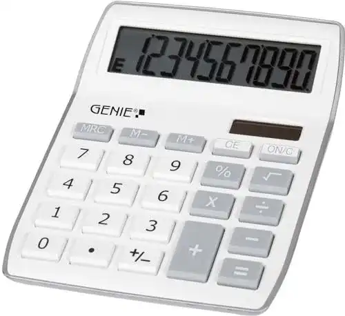 Tisch-Taschenrechner Genie 840S 12262 im Vergleich