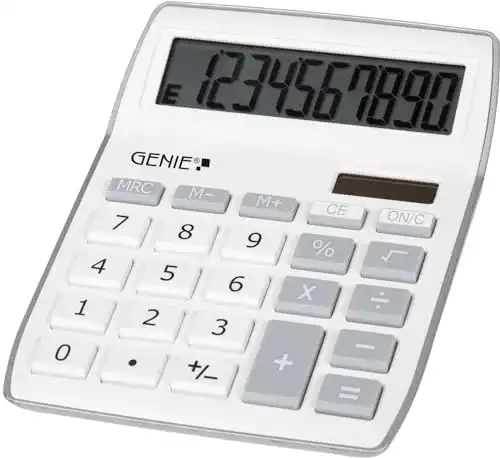 Tisch-Taschenrechner Genie 840S 12262 im Vergleich