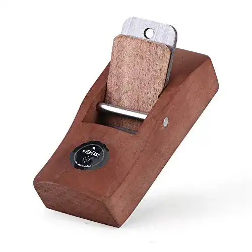Mini Handhobel XTRAFAST aus Hartholz und Stahl für Schreiner