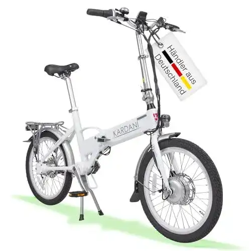 E-Bike Klapprad Aktivelo mit Kardanantrieb und 9 Motorunterstützungsstufen