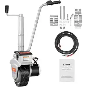 Rangierhilfe Wohnwagen Vevor Elektrische Stützrad 12V für Anhänger