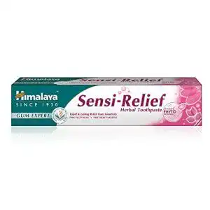 Himalaya Sensi-Relief Zahnpasta 75 ml Kräuterzahncreme für empfindliche Zähne
