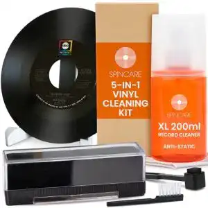 Schallplattenreiniger 5-in-1 Set für Vinyl LPs von Spincare
