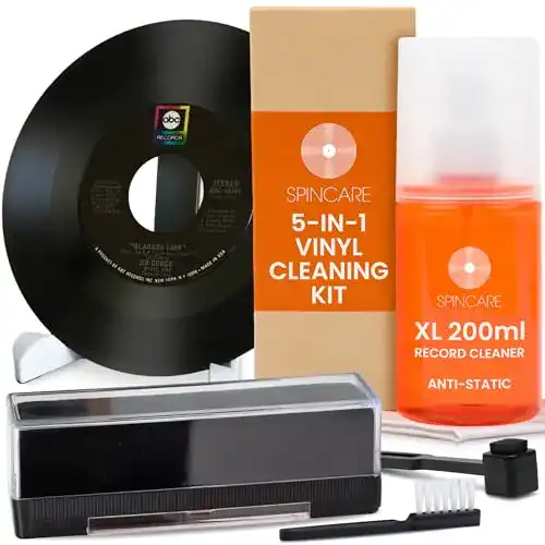 Schallplattenreiniger 5-in-1 Set für Vinyl LPs von Spincare