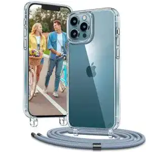 iPhone 12 Hülle mit Band von Vaykwo für Apple iPhone 12 und 12 Pro