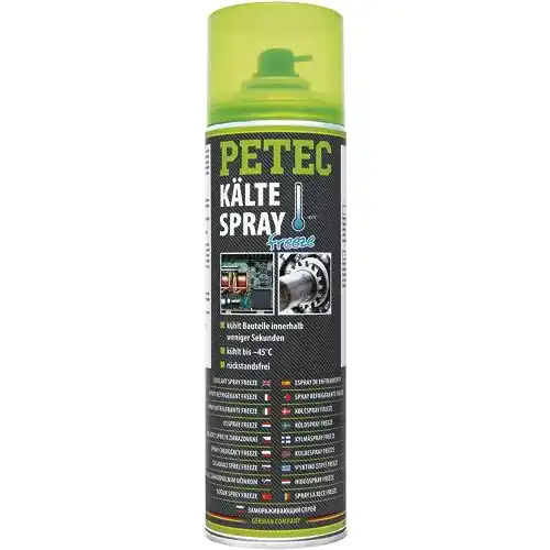 Kältespray Petec 71950 Freeze – Kühlspray für Vereisungsanwendungen