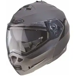 Caberg Caco Duke II Helm in Matt Schwarz und Gun Metal, Größe S/XS