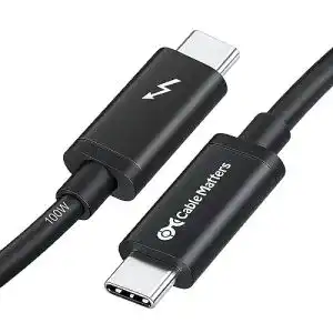 Thunderbolt 3 Kabel Cable Matters mit 100W Aufladen und 20Gbps