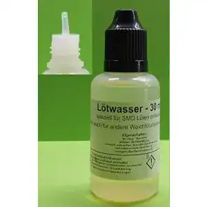 Lötwasser 30 ml für Weichlöten, Flussmittel für SMD